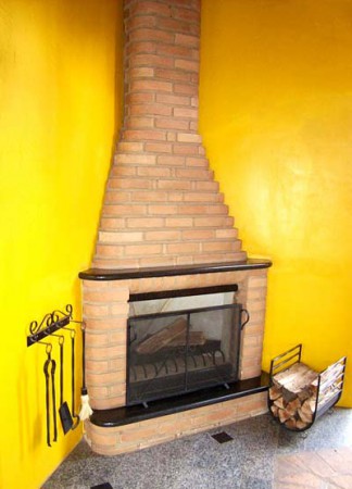 Lareira de Tijolo